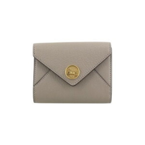 Chloe Bifold Wallet Grey Envelope Motty Trifold - Picture 1 of 8